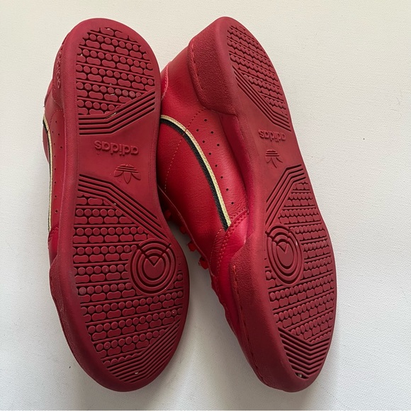 Adidas Red Retro 80’s Continental Sneakers size 7 - Picture 7 of 10